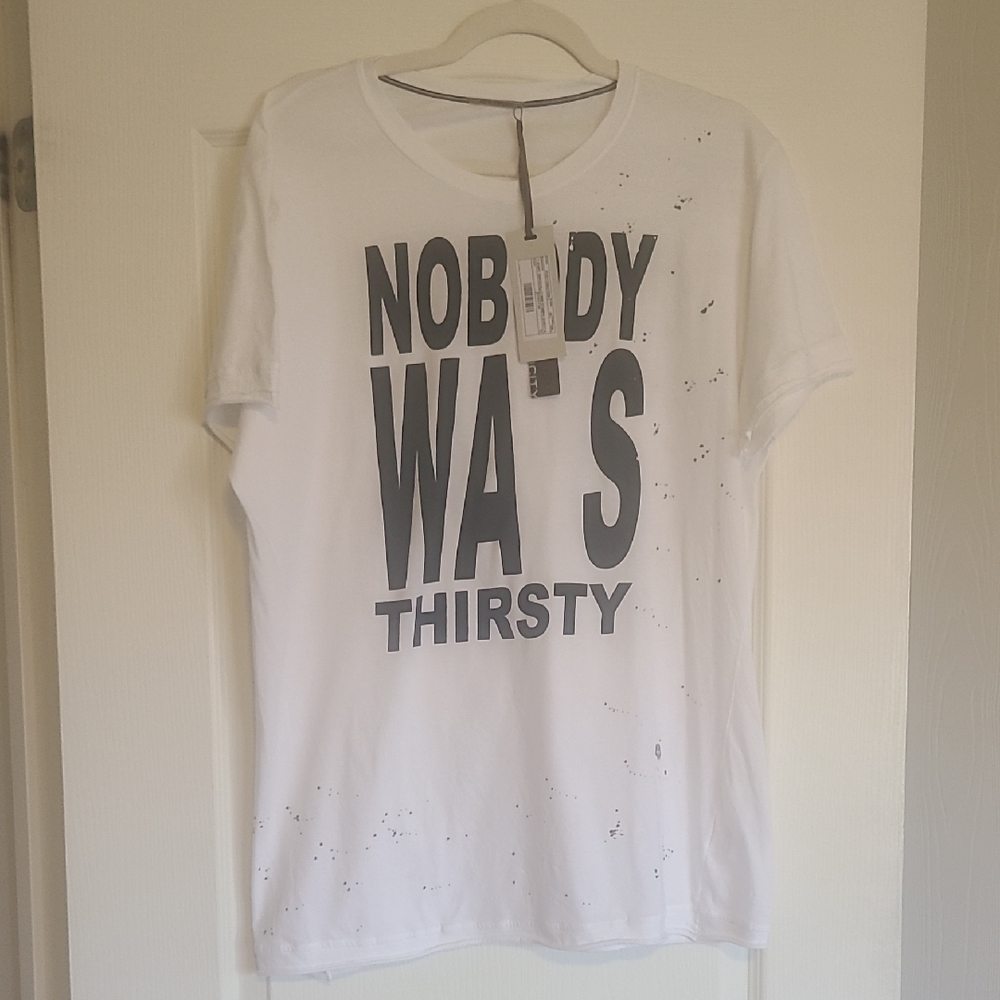 White Graphic Tee